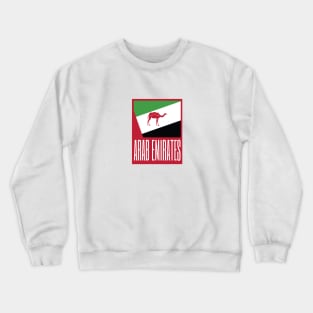 The United Arab Emirates Country Symbols Crewneck Sweatshirt